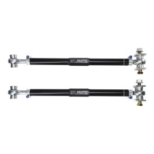 BMW Z4 Toe Links - Rear - SPL Parts - Adjustable, Gun Drilled 2024 Aluminum Links - Blue - `19-`27